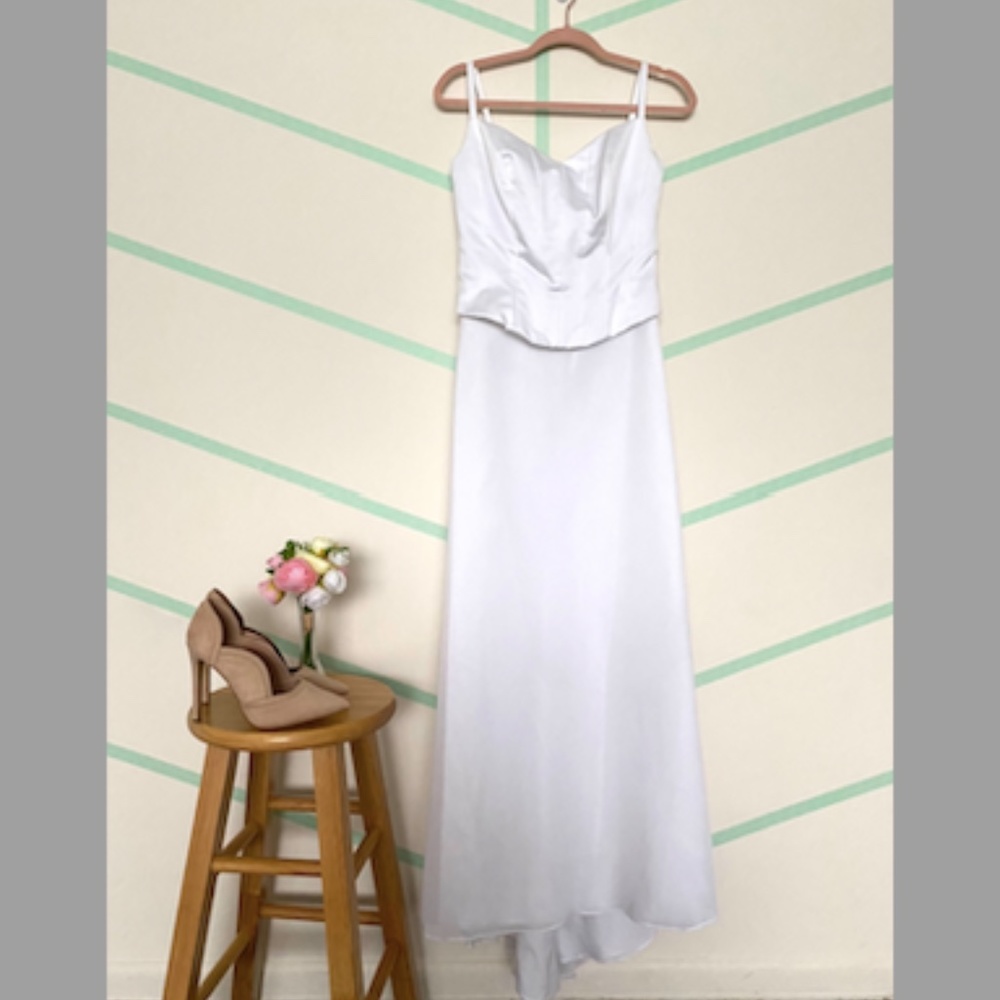 Alfred Angelo Wedding Dress A- Line Size 6